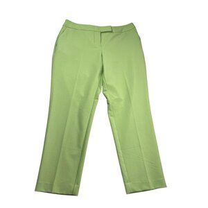 Worthington Petite Ankle Pants Slim Fit Size 6P Monticello Green New